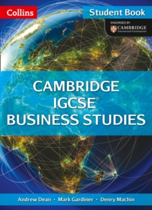 Cambridge IGCSE Business Studies Student Book : Cambridge IGCSE Business Studies Student Book, Paperback Book Cambridge IGCSE Business Studies Student Book : Cambridge IGCSE Business Studies Student Book, Paperback Book