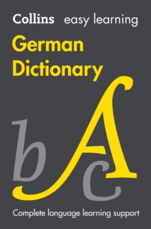Easy Learning German Dictionary, Paperback Book Easy Learning German Dictionary, Paperback Book
