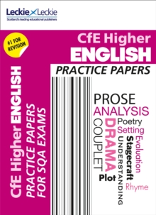 CfE Higher English Practice Papers for SQA Exams, Paperback Book CfE Higher English Practice Papers for SQA Exams, Paperback Book