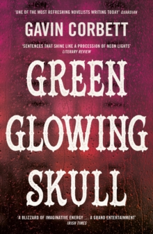 Green Glowing Skull, Paperback Book Green Glowing Skull, Paperback Book
