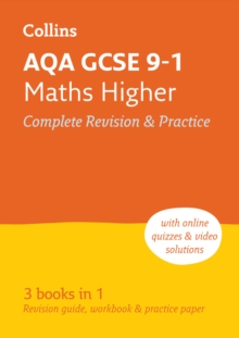 AQA GCSE 9-1 Maths Higher All-in-One Complete Revision And Practice : Ideal For The 2024 And 2025 Exams