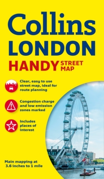 Collins Handy Street Map London, Sheet map, folded Book Collins Handy Street Map London, Sheet map, folded Book
