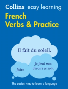 Easy Learning French Verbs and Practice, Paperback Book Easy Learning French Verbs and Practice, Paperback Book