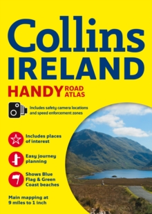 Collins Handy Road Atlas Ireland, Paperback Book Collins Handy Road Atlas Ireland, Paperback Book