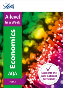 A -level Economics Year 2 In a Week, Paperback Book A -level Economics Year 2 In a Week, Paperback Book