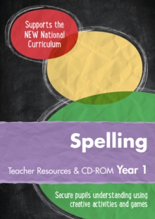 Year 1 Spelling Teacher Resources with CD-ROM : English KS1, Spiral bound Book Year 1 Spelling Teacher Resources with CD-ROM : English KS1, Spiral bound Book