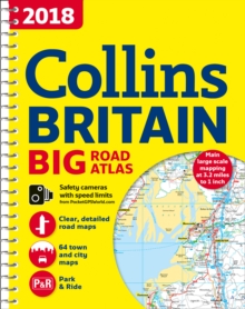 2018 Collins Big Road Atlas Britain, Spiral bound Book 2018 Collins Big Road Atlas Britain, Spiral bound Book