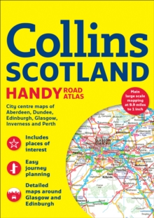 Collins Handy Road Atlas Scotland, Paperback Book Collins Handy Road Atlas Scotland, Paperback Book