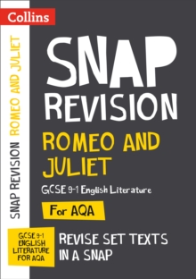 Romeo and Juliet: AQA GCSE 9-1 English Literature Text Guide, Paperback / softback Book Romeo and Juliet: AQA GCSE 9-1 English Literature Text Guide, Paperback / softback Book