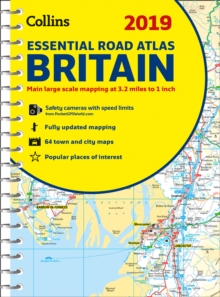 2019 Collins Essential Road Atlas Britain, Spiral bound Book 2019 Collins Essential Road Atlas Britain, Spiral bound Book