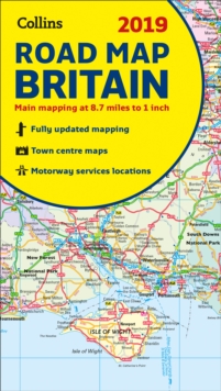 2019 Collins Map of Britain, Sheet map, folded Book 2019 Collins Map of Britain, Sheet map, folded Book