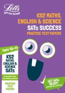 KS2 Maths, English and Science SATs Practice Test Papers : For the 2020 Tests, Paperback / softback Book KS2 Maths, English and Science SATs Practice Test Papers : For the 2020 Tests, Paperback / softback Book