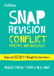 Edexcel Conflict Poetry Anthology Revision Guide : Ideal for the 2024 and 2025 Exams