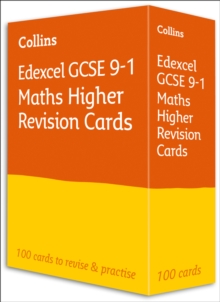 Edexcel GCSE 9-1 Maths Higher Revision Cards : Ideal for the 2024 and 2025 Exams