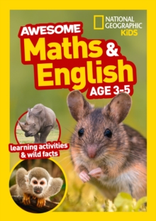 Awesome Maths and English Age 3-5, Paperback / softback Book Awesome Maths and English Age 3-5, Paperback / softback Book