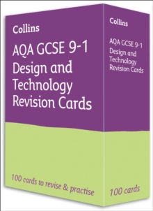 AQA GCSE 9-1 Design & Technology Revision Cards : Ideal for the 2024 and 2025 Exams