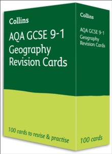 AQA GCSE 9-1 Geography Revision Cards : Ideal for the 2024 and 2025 Exams