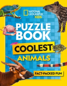 Puzzle Book Coolest Animals : Brain-Tickling Quizzes, Sudokus, Crosswords and Wordsearches