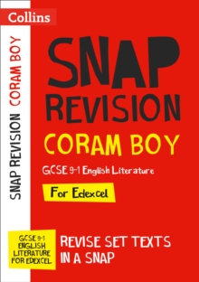 Coram Boy Edexcel GCSE 9-1 English Literature Text Guide : Ideal for the 2024 and 2025 Exams