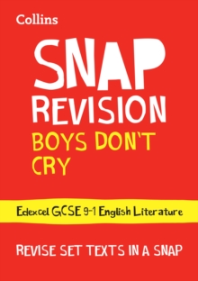 Boys Dont Cry Edexcel GCSE 9-1 English Literature Text Guide : Ideal for the 2024 and 2025 Exams