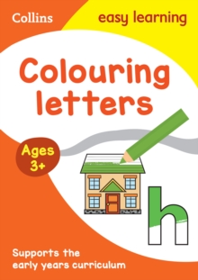 Colouring Letters Early Years Age 3+