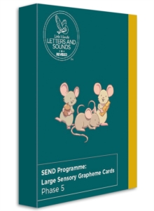 SEND Programme: Large Sensory Grapheme Cards : Phase 5