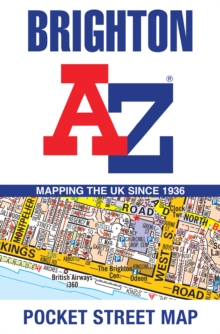 Brighton A-Z Pocket Street Map