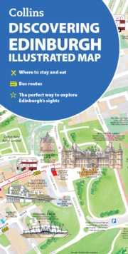 Discovering Edinburgh Illustrated Map : Ideal for Exploring