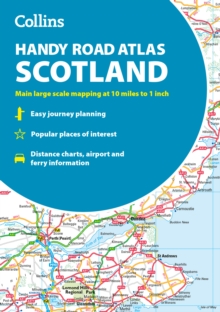 Collins Handy Road Atlas Scotland : Clear and Detailed Map of Scotland in a Handy A5 Size
