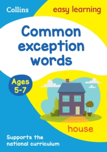 HarperCollins Publishers Common Exception Words Activity Book Ages 5-7