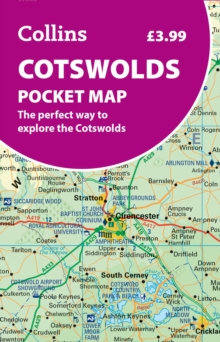 Cotswolds Pocket Map : The Perfect Way to Explore the Cotswolds