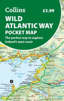 HarperCollins Publishers Wild Atlantic Way Pocket Map , The Perfect Way To Explore Irelands West Coast