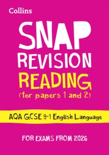 AQA GCSE 9-1 English Language Reading (Papers 1 & 2) Revision Guide : Ideal for the 2026 and 2027 Exams