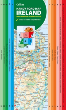 Map of Ireland Handy : Ideal for Route Planning