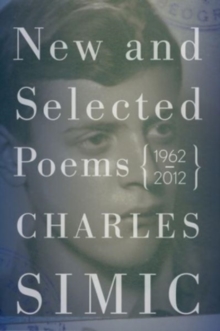 New and Selected Poems : 1962-2012