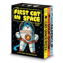 HarperCollins Publishers Inc The First Cat In Space 3-Book Box Set , A Graphic Novel Collection, The First Cat In Space Ate Pizza, The First Cat In Space And The Soup Of Doom,