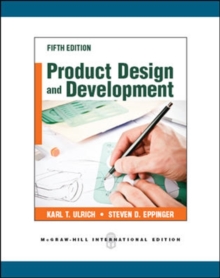 Product Design and Development, Paperback Book Product Design and Development, Paperback Book