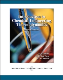 Introduction to Chemical Engineering Thermodynamics, Paperback Book Introduction to Chemical Engineering Thermodynamics, Paperback Book