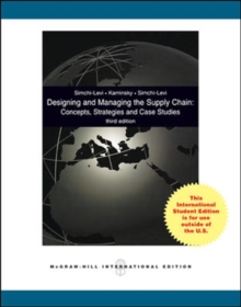 Designing and Managing the Supply Chain 3e with Student CD (Int'l Ed), Book Book Designing and Managing the Supply Chain 3e with Student CD (Int'l Ed), Book Book