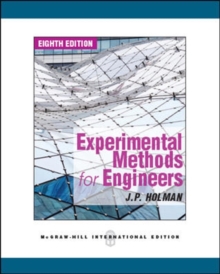 Experimental Methods for Engineers, Paperback Book Experimental Methods for Engineers, Paperback Book