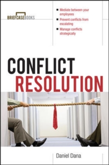 Conflict Resolution, Paperback Book Conflict Resolution, Paperback Book