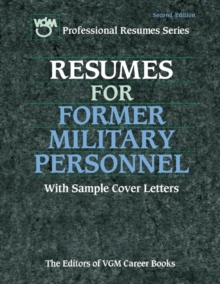 Resumes for Former Military Personnel