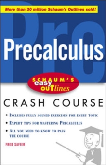 Schaum's Easy Outline of Precalculus