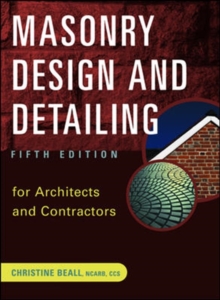 Masonry Design and Detailing