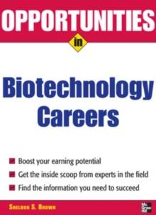 Opportunities in Biotech Careers