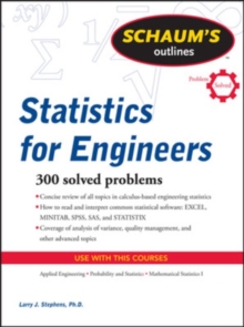 Schaum's Outline of Statistics for Engineers, Paperback / softback Book Schaum's Outline of Statistics for Engineers, Paperback / softback Book