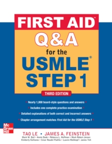 First Aid Q&A for the USMLE Step 1, Third Edition, EPUB eBook First Aid Q&A for the USMLE Step 1, Third Edition, EPUB eBook