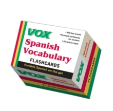 VOX Spanish Vocabulary Flashcards, Other merchandise Book VOX Spanish Vocabulary Flashcards, Other merchandise Book