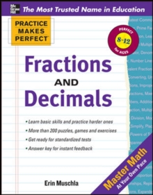 Practice Makes Perfect: Fractions, Decimals, and Percents, Paperback / softback Book Practice Makes Perfect: Fractions, Decimals, and Percents, Paperback / softback Book
