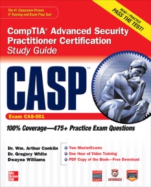 CASP CompTIA Advanced Security Practitioner Certification Study Guide (Exam CAS-001), Book Book CASP CompTIA Advanced Security Practitioner Certification Study Guide (Exam CAS-001), Book Book